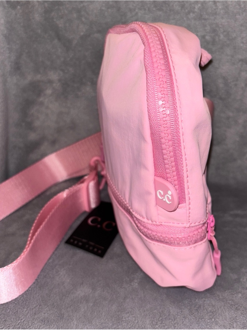C.C Pink Mini Backpack - - Picture 4 of 6